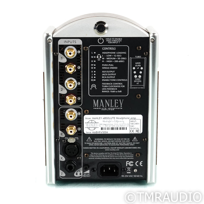 Manley Laboratories Absolute Tube Headphone Amplifier