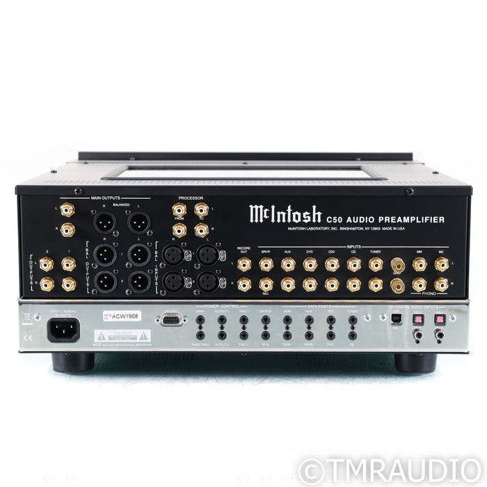 McIntosh C50 Stereo Preamplifier; MM / MC Phono