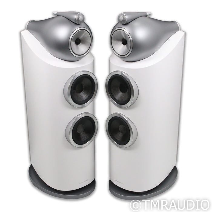 Bowers & Wilkins 802 D3 Floorstanding Speakers; White Pair