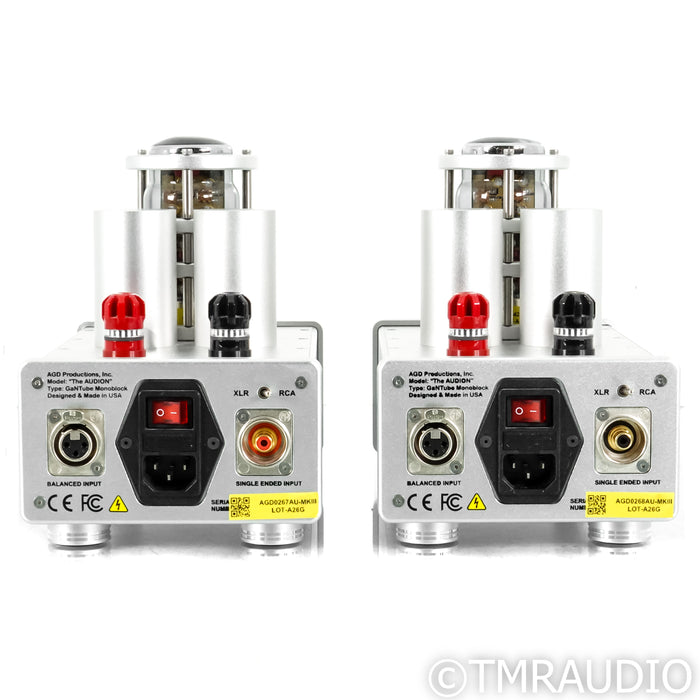 AGD Productions The Audion MkIII Monoblock Power Amplifiers; Pair
