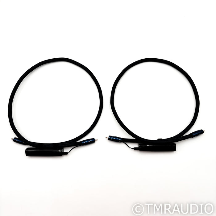 AudioQuest Water RCA Cables; 1m Pair Interconnects