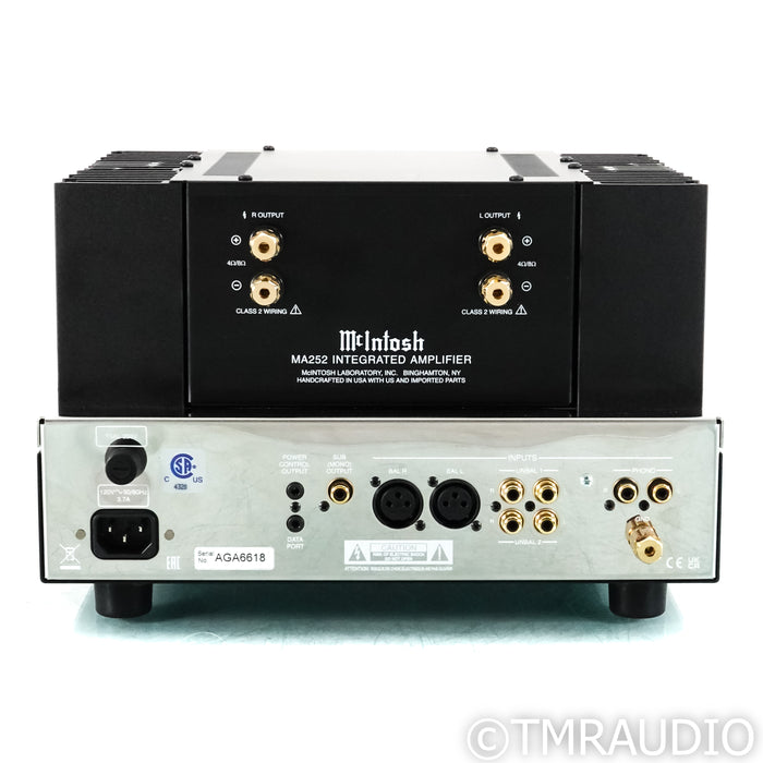 McIntosh MA252 Stereo Tube Integrated Amplifier; MM Phono
