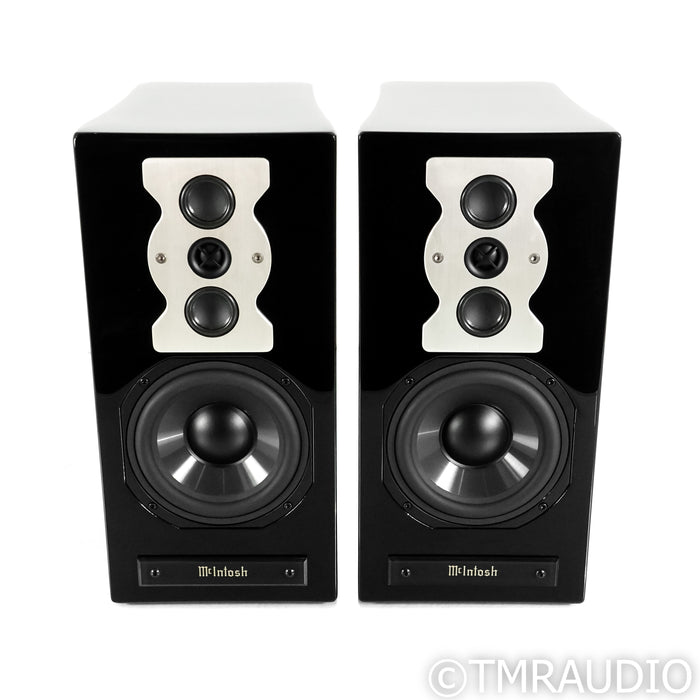 McIntosh XR50 Bookshelf Speakers; Gloss Black Pair