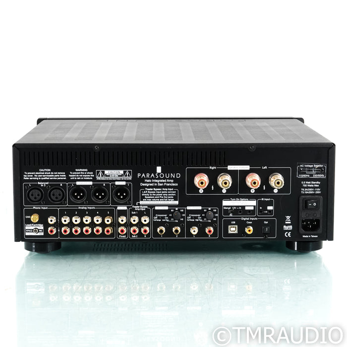 Parasound Halo Stereo Integrated Amplifier; MM / MC Phono