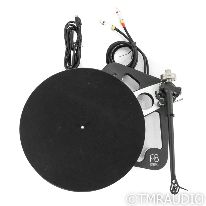 Rega Planar 8 Belt Drive Turntable; Polaris Gray (No Cartridge)