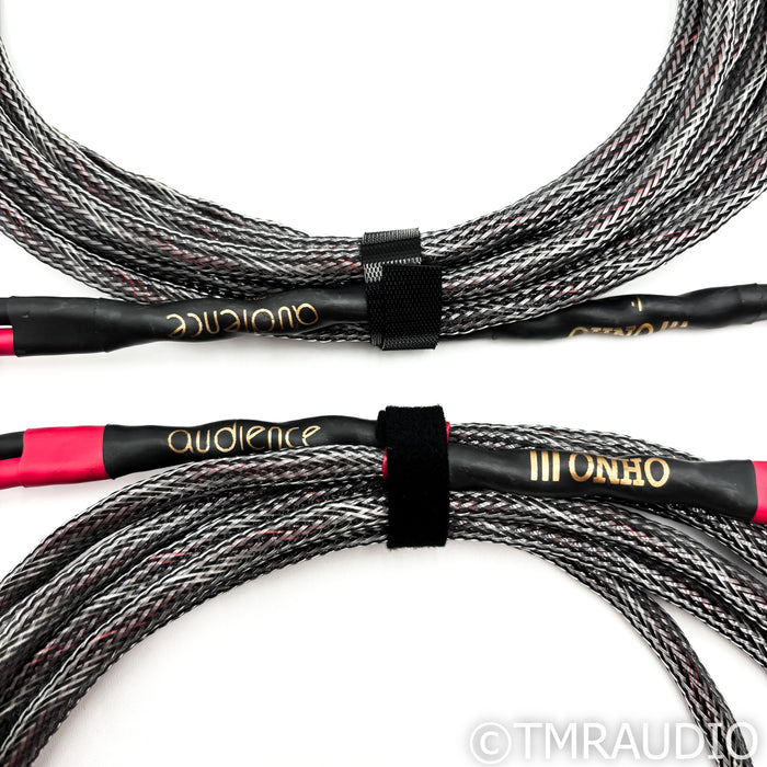 Audience OHNO III Speaker Cables; 5m Pair