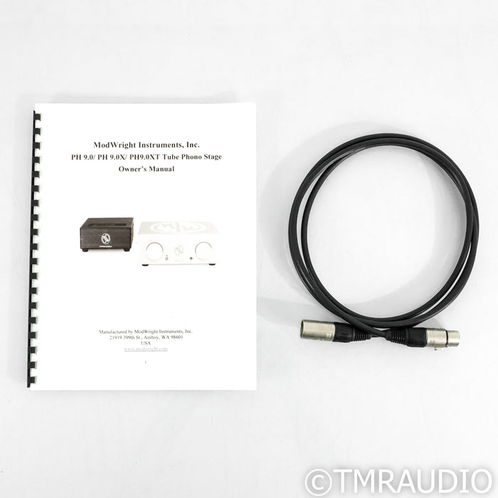 ModWright PH 9.0T MM / MC Tube Phono Preamplifier; w/ Upgraded Tube PSU