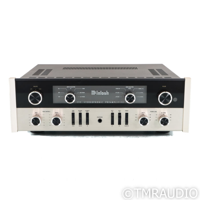 McIntosh C22 Mk IV Stereo Tube Preamplifier; MM / MC Phono