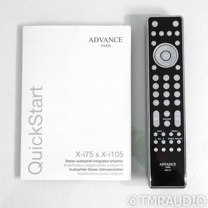 Advance Paris X-i75 Integrated Amplifier; MM Phono