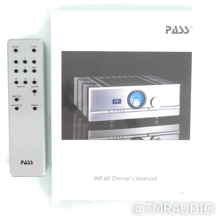 Pass Labs INT-60 Stereo Integrated Amplifier
