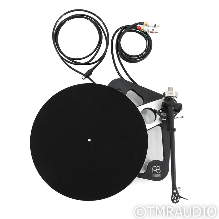 Rega Planar 8 Belt Drive Turntable; Polaris Grey w/ Rega Apheta 3 MC Cartridge