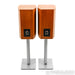 ATC SCM19 V2 Bookshelf Speakers; Cherry Pair w/ Stands