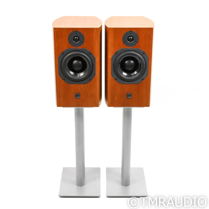 ATC SCM19 V2 Bookshelf Speakers; Cherry Pair w/ Stands