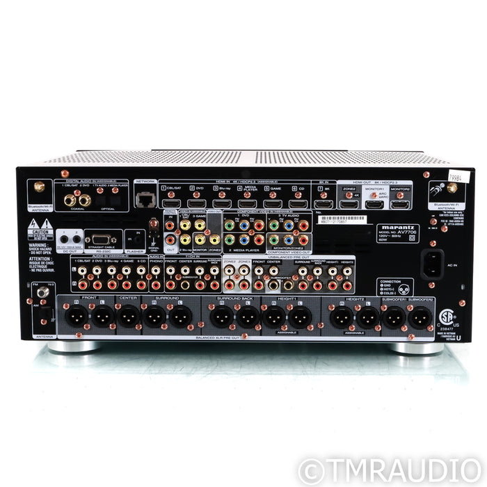 Marantz AV7706 11.2 Channel Home Theater Processor; MM Phono