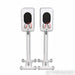 PS Audio Aspen FR5 Bookshelf Speakers; Satin White Pair w/ Stands