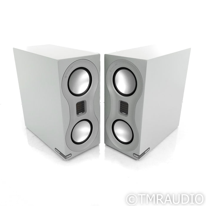 Monitor Audio Studio Bookshelf Speakers; Satin Grey Pair