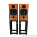 Harbeth HL Compact 7ES-3 XD Bookshelf Speakers; Okoume Pair w/ Ton Trager Stands