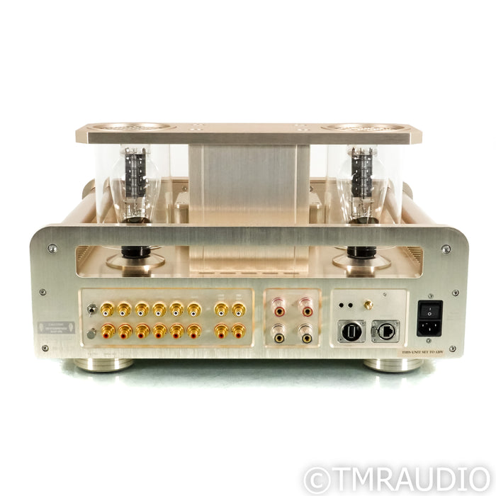 Western Electric 91E Stereo Tube Integrated Amplifier; Champagne; MM / MC Phono