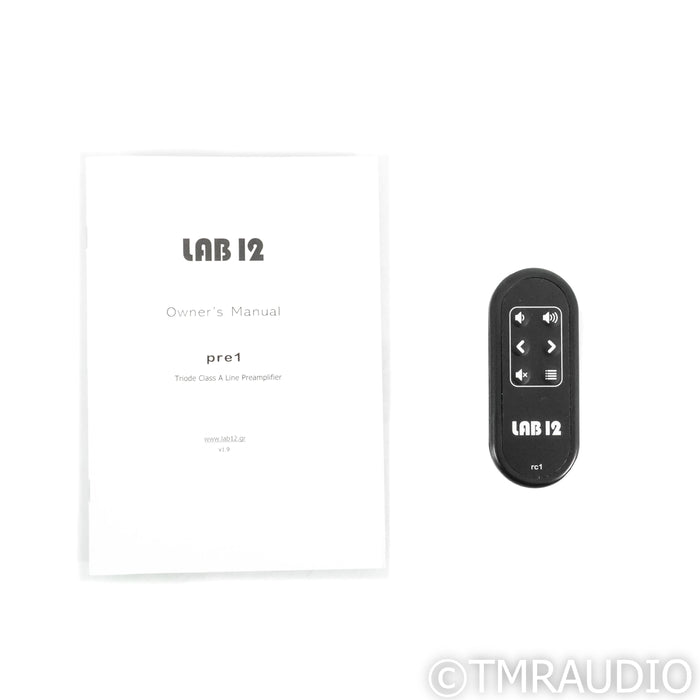 Lab12 Pre1 Stereo Tube Preamplifier