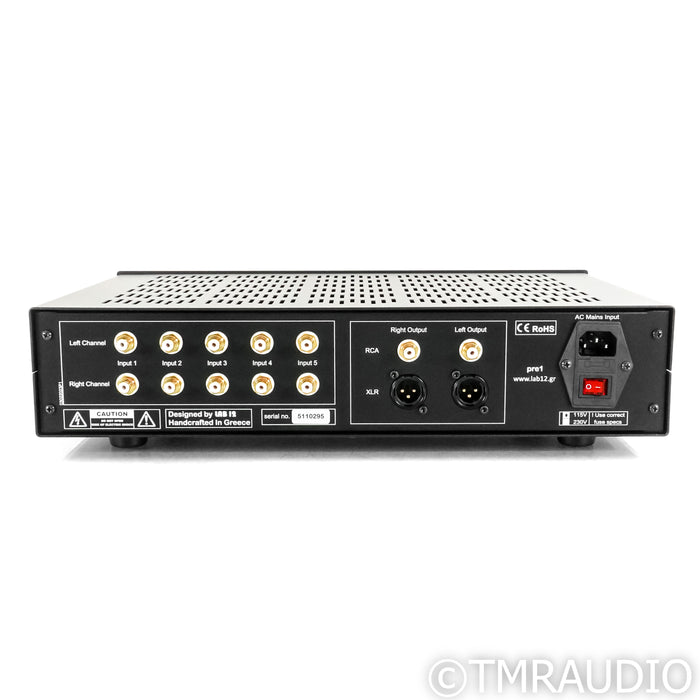 Lab12 Pre1 Stereo Tube Preamplifier