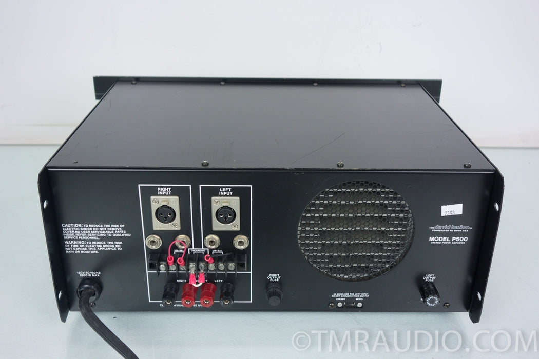 Hafler P500 Vintage Stereo / Mono Power Amplifier