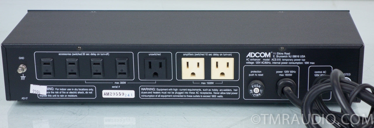 Adcom ACE-515 Audiophile Power Conditioner