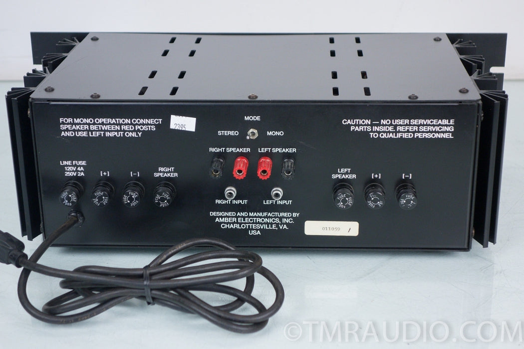 Amber Series 70 Vintage Stereo Amplifier