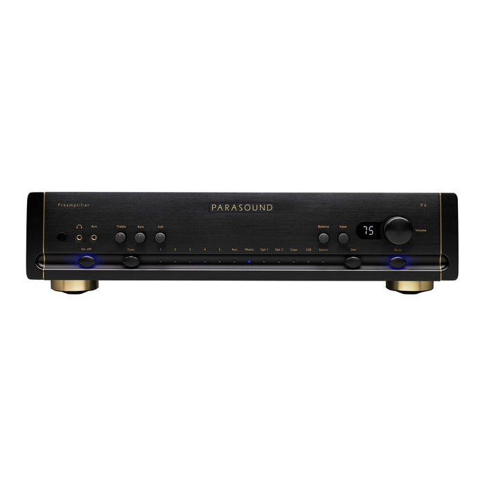 Parasound Halo P 6 Stereo Preamplifier; Black (Sealed)