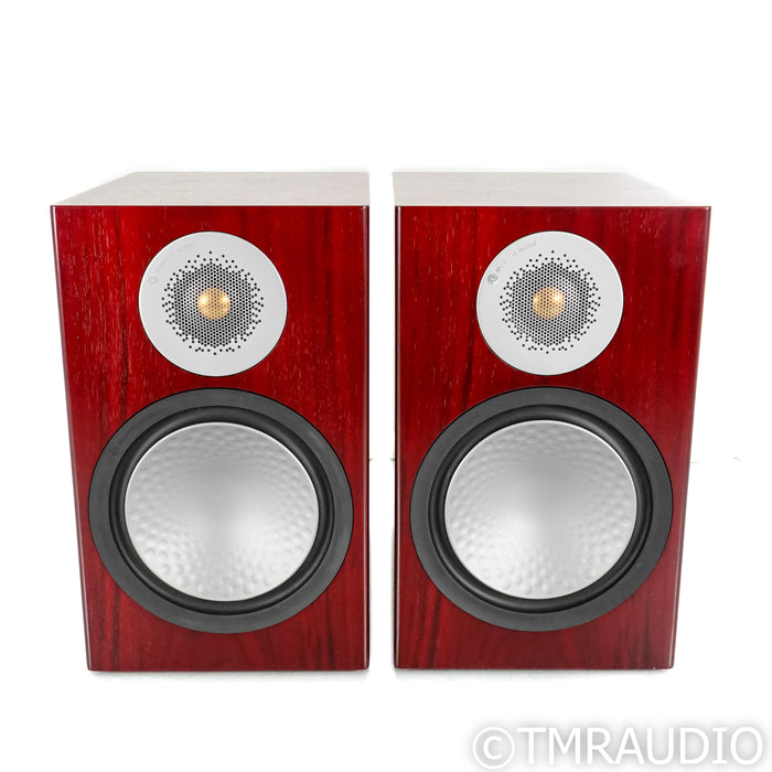 Monitor Audio Silver 100 6G Bookshelf Speakers; Rosenut Pair