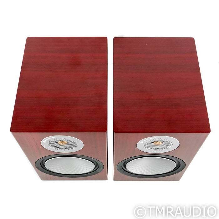 Monitor Audio Silver 100 6G Bookshelf Speakers; Rosenut Pair