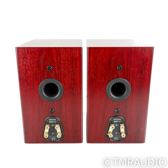 Monitor Audio Silver 100 6G Bookshelf Speakers; Rosenut Pair