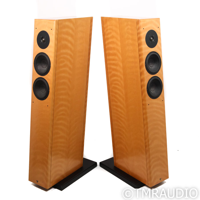 Vienna Acoustics Mahler Floorstanding Speakers; Beech Flame Pair