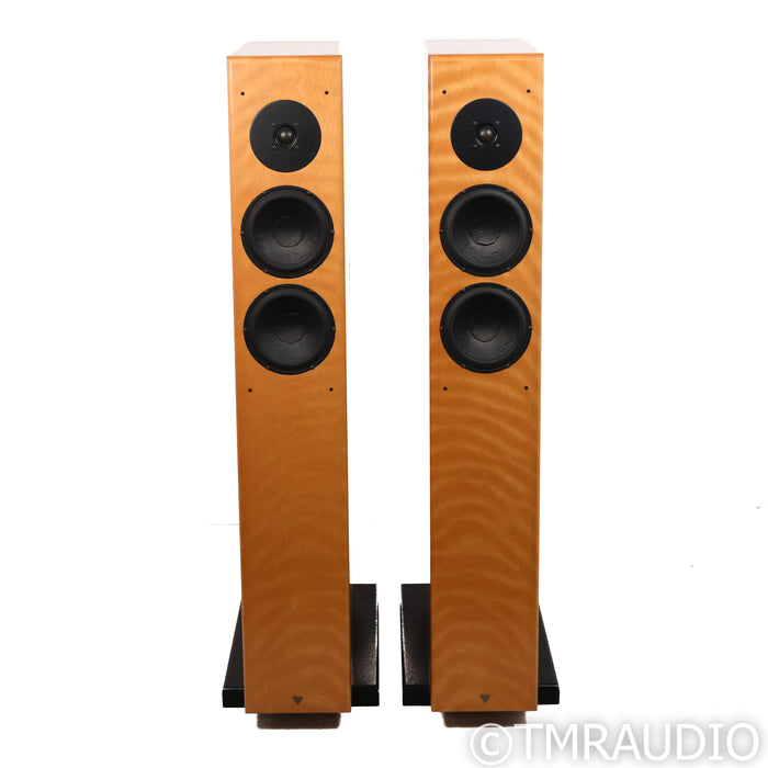 Vienna Acoustics Mahler Floorstanding Speakers; Beech Flame Pair