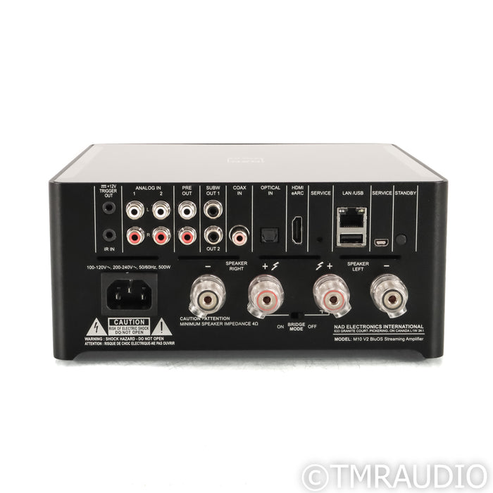 NAD Electronics Masters M10 v2 BluOS Streaming Integrated Amplifier
