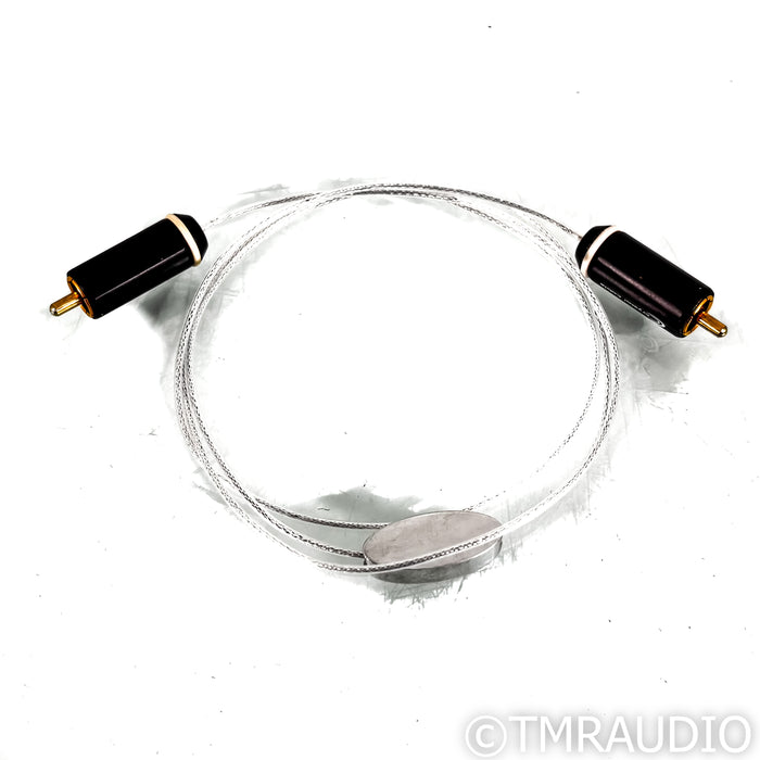 Crystal Cable CrystalConnect Micro Diamond RCA Cable; 1m Single Interconnect