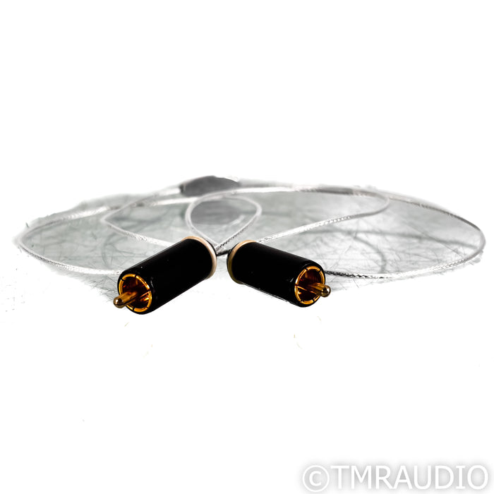 Crystal Cable CrystalConnect Micro Diamond RCA Cable; 1m Single Interconnect