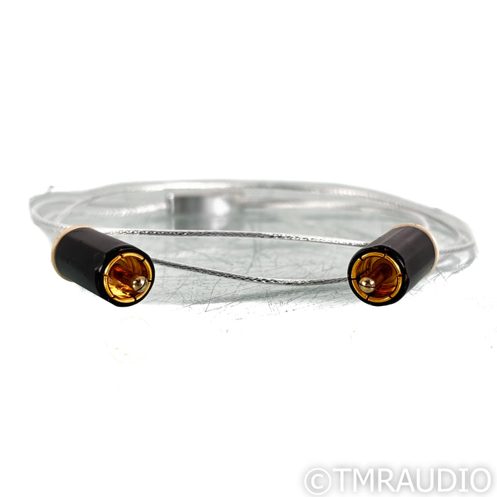 Crystal Cable CrystalConnect Micro Diamond RCA Cable; 1m Single Interconnect