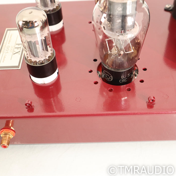 Triode Labs 2A3GT-FFX Reserve Monoblock Tube Power Amplifiers; Burgandy Pair