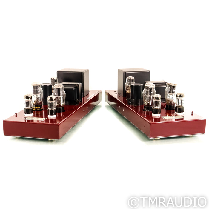 Triode Labs 2A3GT-FFX Reserve Monoblock Tube Power Amplifiers; Burgandy Pair