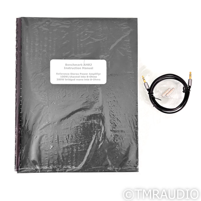 Benchmark AHB2 Stereo Power Amplifier (Open Box)