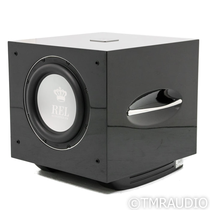 REL Acoustics S/510 10" Powered Subwoofer; Piano Black