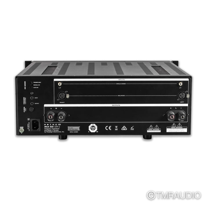 Anthem MCA225 Gen 2 Stereo Power Amplifier
