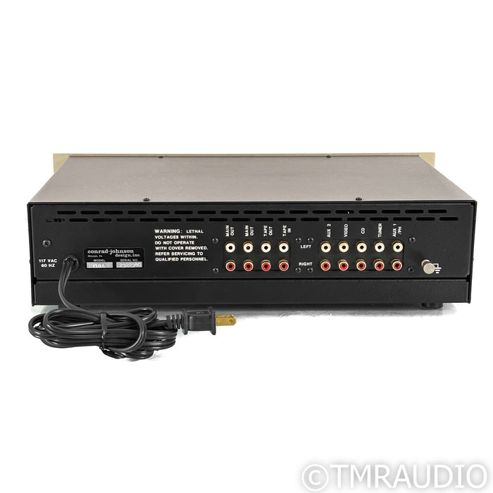 Conrad-Johnson PV10A Stereo Tube Preamplifier; MM Phono
