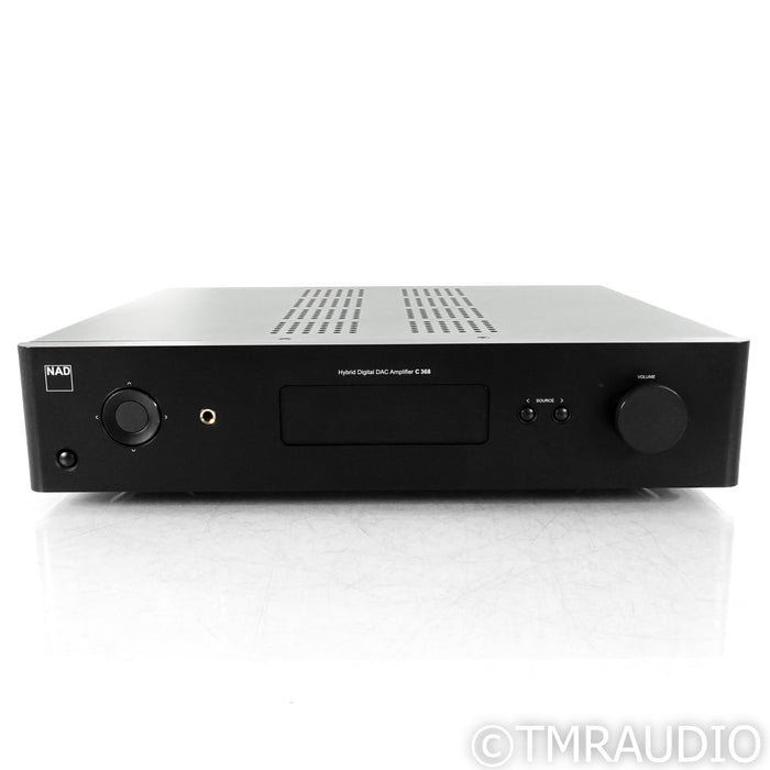 NAD Electronics C 368 Streaming Integrated Amplifier; MDC BluOS 2i; MM Phono