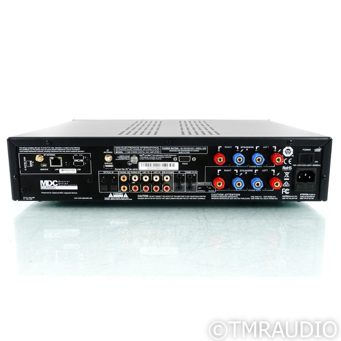 NAD Electronics C 368 Streaming Integrated Amplifier; MDC BluOS 2i; MM Phono