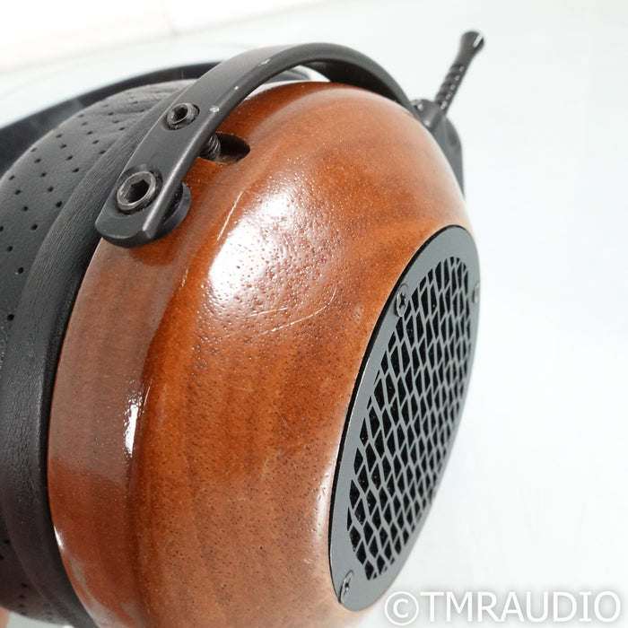 ZMF Aeolus Open Back Headphones; Mahogany