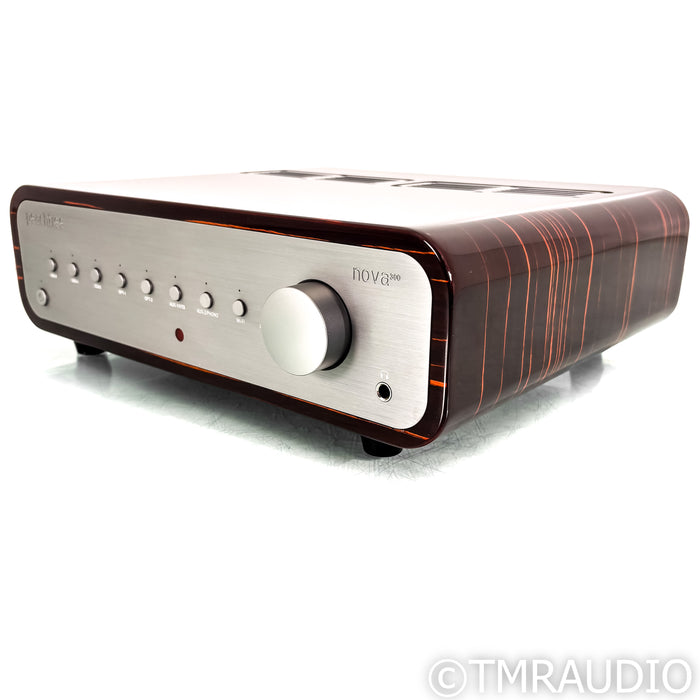Peachtree Audio Nova300 Stereo Integrated Amplifier; Gloss Ebony Mocha; MM Phono