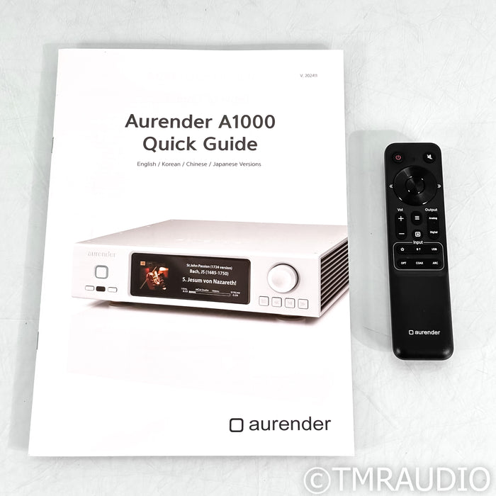 Aurender A1000 Network Streamer / DAC; D/A Converter (Open Box)