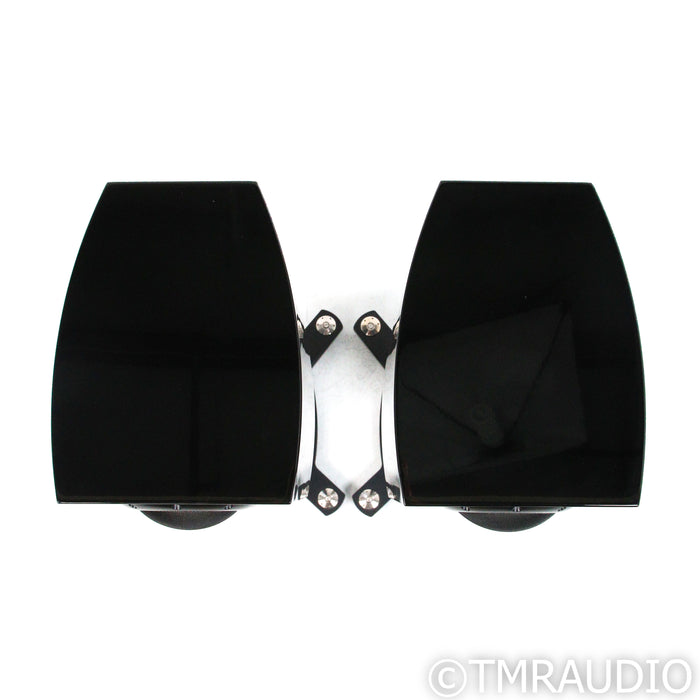 Linn Exakt Akudorik Active Bookshelf Speakers w/ Active Stands; Black Pair