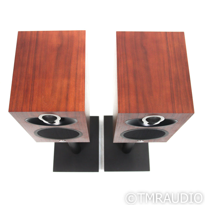 Linn Majik 109 Bookshelf Speakers; Rosenut Pair w/ Stands